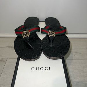 Gucci flip flops